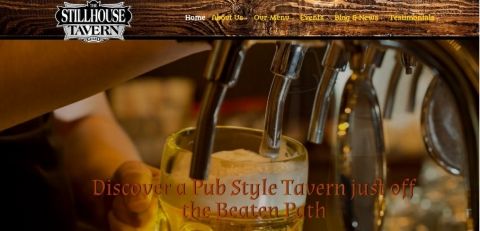 The Stillhouse Tavern is NOW LIVE